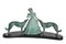 Roux, Art Deco Sculpture, 1920s, Metal & Marble, Image 13