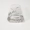 German Oval Crystal Vase from Bleikristal, 1960s 5