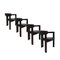 Pamplona Chairs in Walnut by Augusto Savini for Pozzi, 1970, Set of 4 3