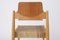 Vintage German Bauhaus SE19 Chairs by Egon Eiermann, 1950s, Set of 4 3