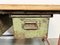 Red Industrial Worktable with Two Green Iron Drawers, 1960s 11