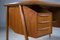 Mid-Century Danish Teak Desk by Gunnar Nielsen for Tibergaard, 1960s, Image 11