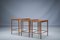 Mid-Cenury Teak Nesting Tables by Kai Winding for Poul Jeppesens, 1960s, Set of 3 3