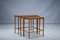 Mid-Cenury Teak Nesting Tables by Kai Winding for Poul Jeppesens, 1960s, Set of 3 1