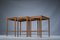 Tavolini ad incastro Mid-Cenury in teak di Kai Winding per Poul Jeppesens, anni '60, set di 3, Immagine 6
