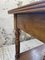 Großer rustikaler Tisch aus Nussholz, 1890er 45
