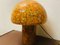 Lámpara hongo naranja de Peill & Putzler, años 70, Imagen 10