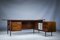 Executive Desk with Sideboard by Arne Vodder for Sibast Møbelfabrik, Denmark, 1950s 1
