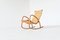 Italian Rocking Chair in Paper Cord, Birch & Plywood, Italy, 1960s, Image 17