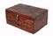 Antique Cedar Wood Treasure Dowry Chest Box, Nuristan, Afghanistan, 1920s 2