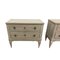 Swedish Gustavian Painted Chest of Drawers, Set of 2 4