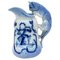 Late 19th Century Miniature Dutch Faience Milk Jug with Cat Handle 1