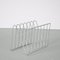 Wire Metal Magazine Rack by Francois Arnal, France, 1970s, Image 1