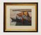 Bruno Croatto, Ships, Original Oil on Canvas, 1938, Framed, Image 2