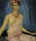 Antonio Feltrinelli, Verschleierte Frau, Original Gemälde, 1930er 2