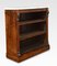 Regency Rosewood Open Bookcase 2