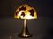 Lampada Tulipe in ottone, anni '70, Immagine 4