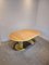 Vintage Round Dining Table in Yellow, Image 14