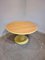 Vintage Round Dining Table in Yellow 8