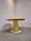 Vintage Round Dining Table in Yellow 10
