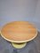 Vintage Round Dining Table in Yellow, Image 11