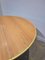 Vintage Round Dining Table in Yellow, Image 6