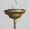 Art Deco Pendant Light with White Glass Shade, 1920s 5