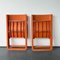 Orange Plastic Folding Chairs, Set of 2 11