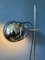 Lampada da terra Eyeball Mid-Century in metallo cromato di Herda, anni '70, Immagine 3
