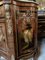 Hand Painted Marble Top Breakfront Cabinet, 1940s, Image 2
