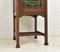 Small Showcase Restores Art Nouveau Around 1920 Oak Side Cabinet 10