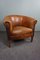 Timeless Compact Tough Lived Sheep Leather Club Armchair 2