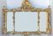 Chippendale Mantle Mirror with Gilt Ornate Frame 1