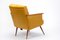 Vintage Geometric Cocktail Chairs with Footstools, 1950, Set of 5, Image 4