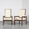 Mahogany Armchairs by André Sornay, 1960s, Set of 2, Image 1