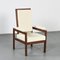 Mahogany Armchairs by André Sornay, 1960s, Set of 2 7