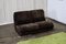 Vintage Brown Lounge Sofa, Image 1