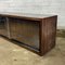 Rosewood Wall Cabinet with Sliding Glass Doors, 1950s, Image 5