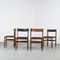 Chaises par André Sornay, 1960s, Set de 4 2