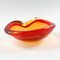 Large Sommerso Murano Glass Bowl or Vide Poche attributed to Flavio Poli, Italy, 1960s, Image 2