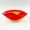 Large Sommerso Murano Glass Bowl or Vide Poche attributed to Flavio Poli, Italy, 1960s 6