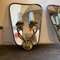 Miroirs Mid-Century avec Appliques Assorties par Gio Ponti, 1950s, Set de 2 9