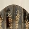 Chinoiserie and Black Lacquer Four-Panel Folding Screen Room Divider, 1930s, Image 4