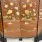 Chinoiserie and Black Lacquer Four-Panel Folding Screen Room Divider, 1930s 17