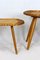 Mid-Century Rattan Stools attributed to Jan Kalous for Úluv, Czechoslovakia, 1960s, Set of 3, Image 7