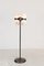 Floor Lamp with 3 Glass Shades attributed to Erzsébet Szabó, 1960s, Image 2