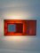 Petite Applique Murale Space Age Op-Art Orange par Egon Hillebrand pour Hillebrand Lighting, 1971 12