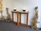 Italian Wood and Travertine Console Table attributed to Mac Stuccato, 1970s, Image 17