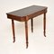 Antique Regency Leather Top Writing or Side Table, Image 8