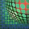 Victor Vasarely, Op Art Composition, Lithograph, 1970s, Image 5